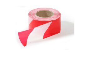 ΤΑΙΝΙΑ ΣΗΜΑΝΣΗΣ 70mmx100m ΚΟΚΚΙΝΟ/ΛΕΥΚΟ